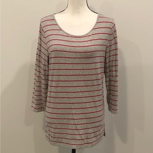 Jones New York Striped Top